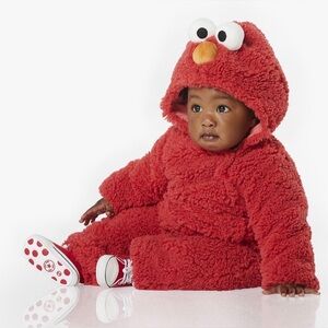 NWT Pottery Barn Kids Sesame Street Elmo Costume 12-24 months